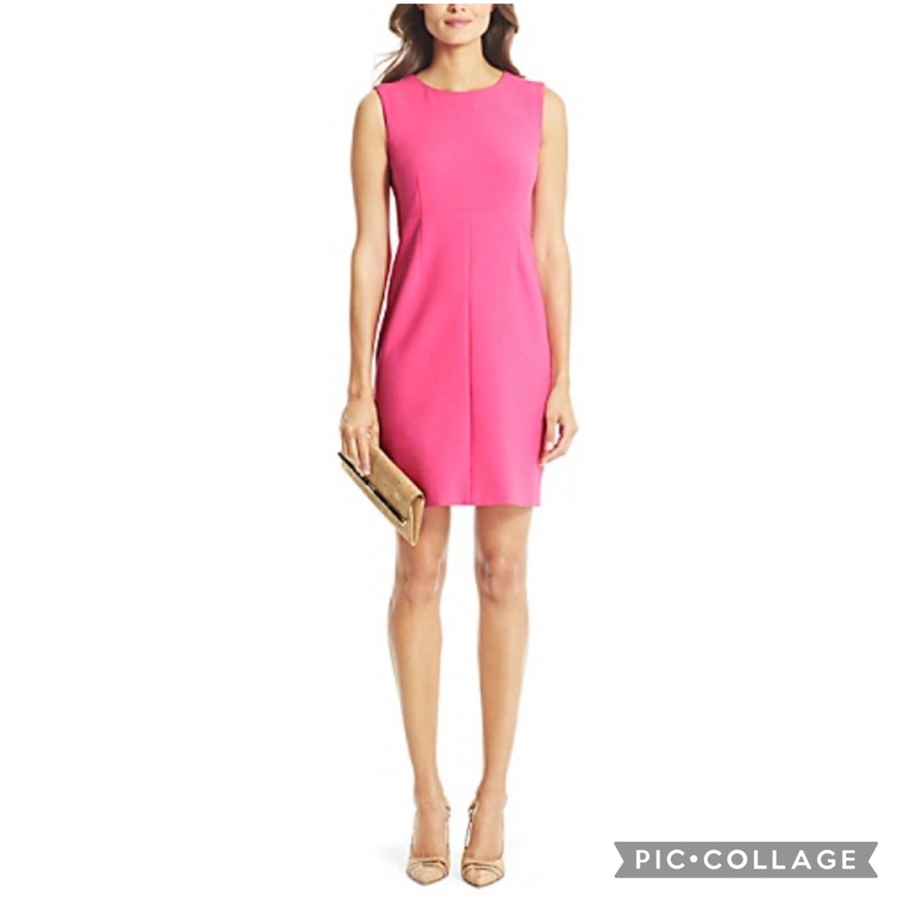 Diane Von Furstenberg “Carrie” Pink Shift Dress - Picture 5 of 10